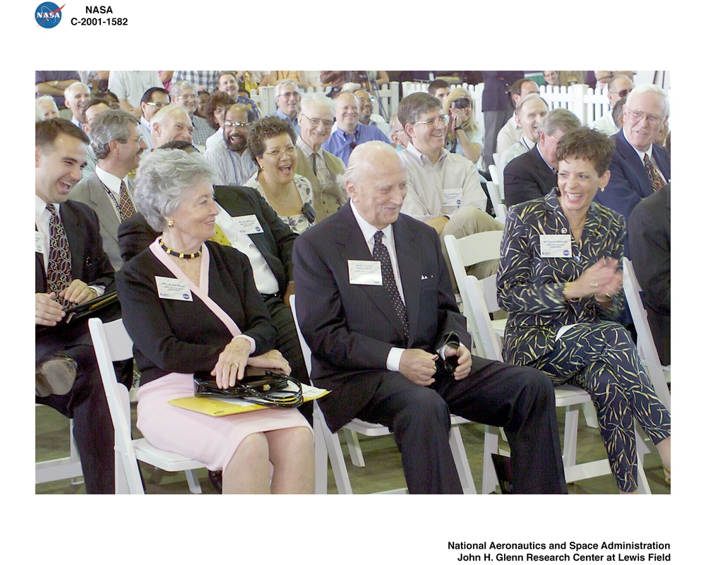 60TH ANNIVERSARY CELEBRATION / ANNIE GLENN / AMBASSADOR MILTON WOLF / KAREN HICKMAN
