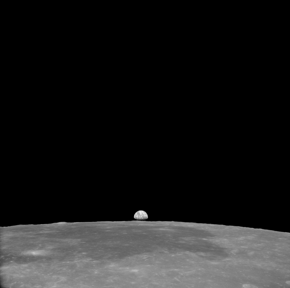 Apollo 11 Mission image - View of Moon,Smyth's Sea/Crater 189
