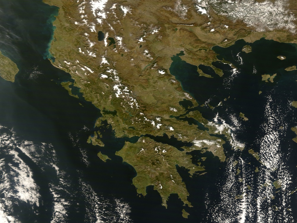 Snow in Greece: Natural Hazards