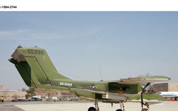 OV-10 Bronco on ramp