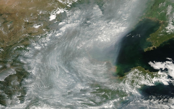 Haze over Eastern China: Natural Hazards
