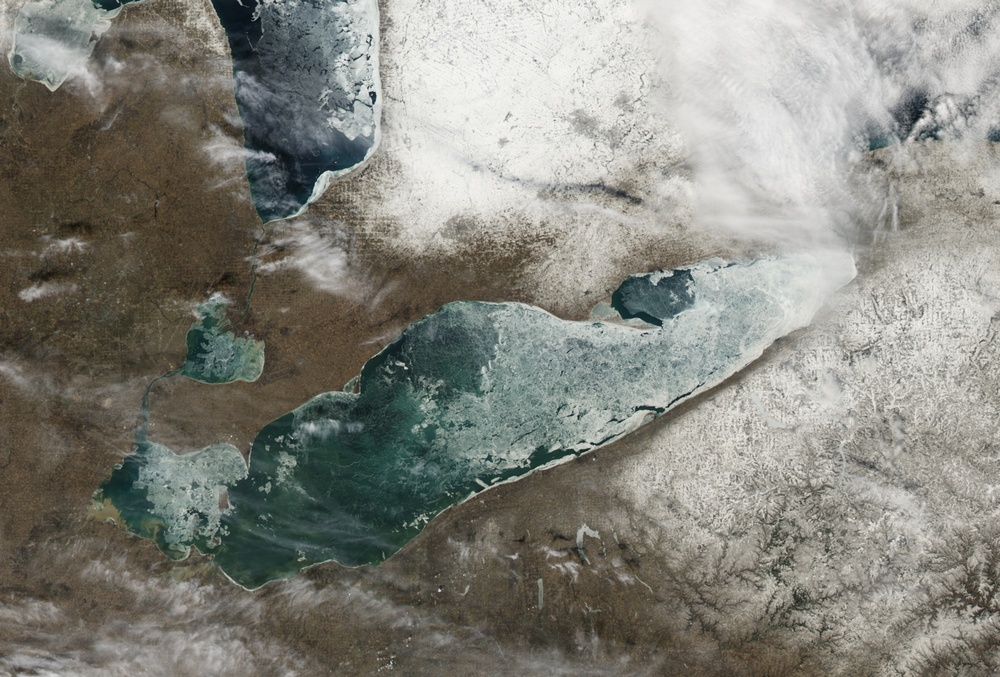 Changing Face of Lake Erie: Image of the Day