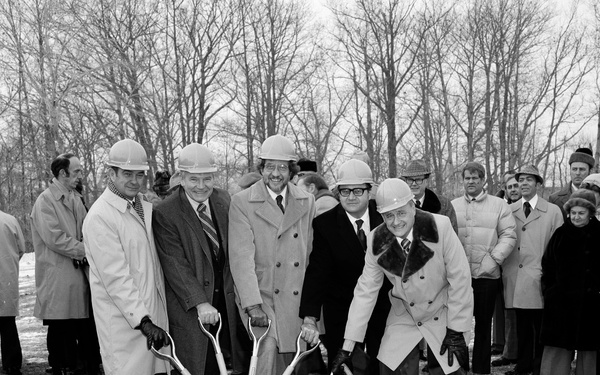 GROUNDBREAKING CEREMONIES FOR THE RESEARCH ANALYSIS CENTER RAC
