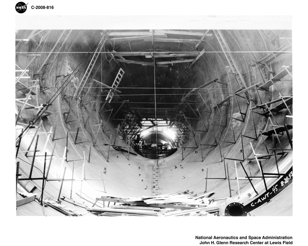 Construction of Altitude Wind Tunnel Contraction