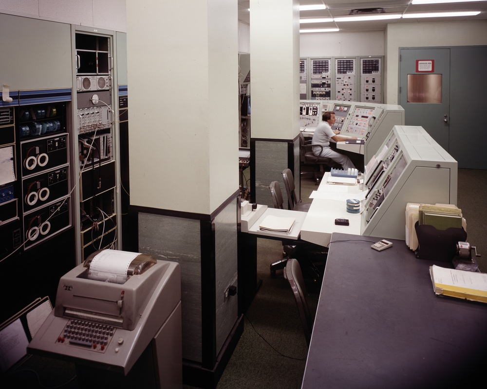 CYCLOTRON CONTROL ROOM