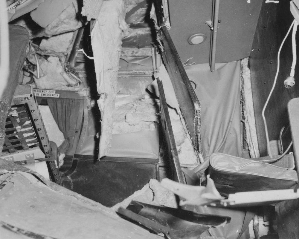 AVIATION CRASH INJURY RESEARCH OF CORNELL UNIVERSITY MARINE AIR TERMINAL LAGUARDIA AIRPORT FLUSHING NEW YORK USA TO BE USED AT SEATING CONFERENCE AT LEWIS FLIGHT PROPULSION LABORATORY LFPL ON APRIL 17 1956