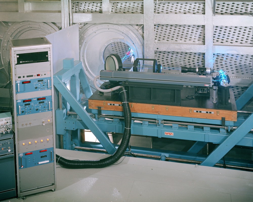 LASER LDV INSTALLATION IN THE 8X6 FOOT WIND TUNNEL