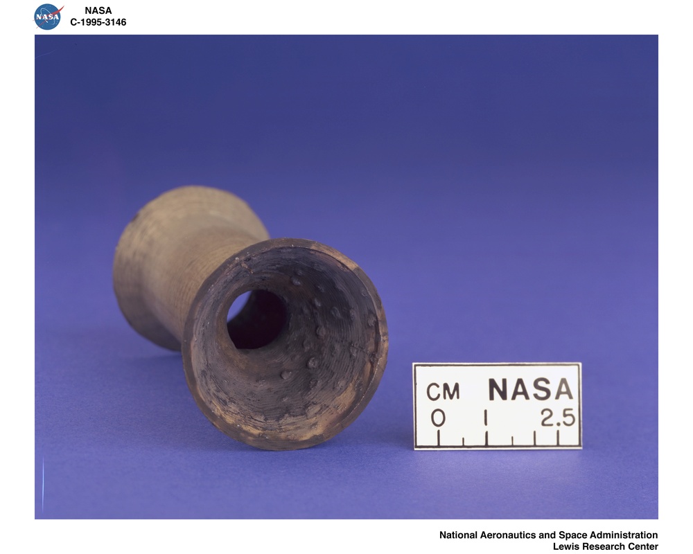 IRIDIUM LINER FOR NASA 5 LBF CLASS MATERIAL TEST CHAMBER IRIDIUM LINER FOR ATLANTIC RESEARCH CORPORATION 5 LBF CLASS ROCKET CHAMBER 25 LBF CLASS 75 HFC 25 TAC CERAMIC COMPOSITE ROCKET CHAMBER FROM REFRACTURY COMPOSITES INC.  PURCHASE ORDER C-551941-