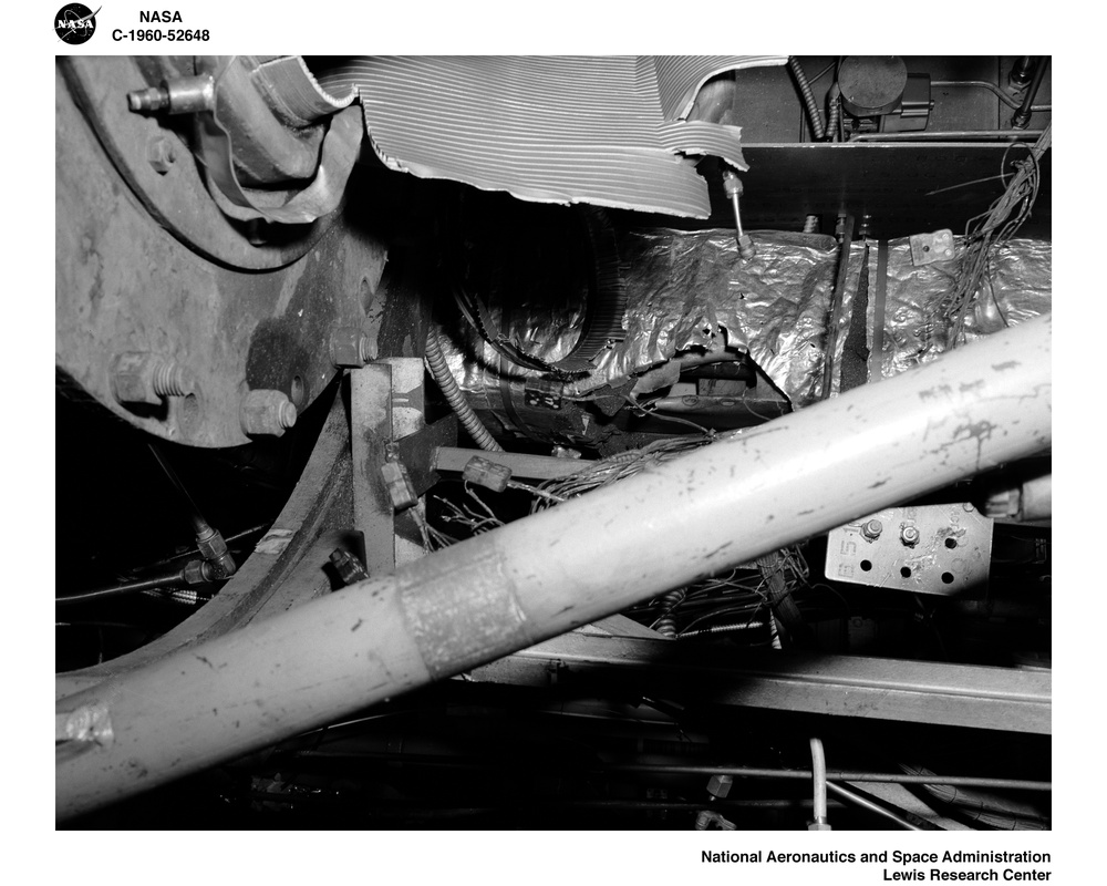 DAMAGE TO THE ROCKET ENGINE TEST FACILITY RETF SOUTH 40 CELL STRUCTURE AND HARDWARE