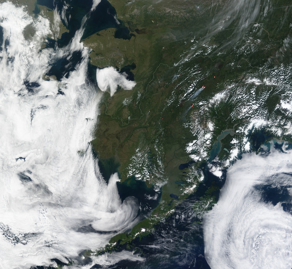 Fires and Heavy Smoke in Alaska: Natural Hazards