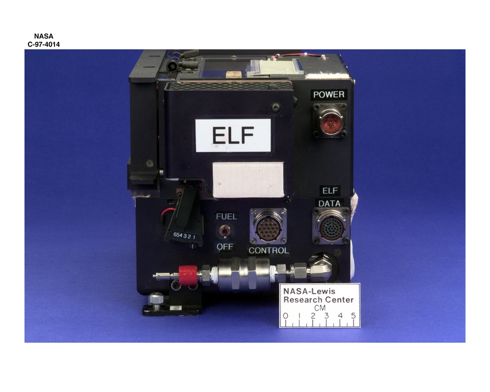 GLOVEBOX FLIGHT HARDWARE ENCLOSED LAMINAR FLAMES
