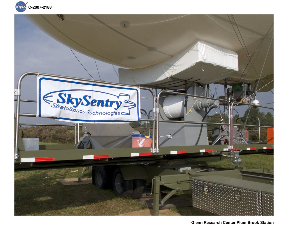 Sky Sentry / Aerostat Balloon at NASA Plum Brook Station