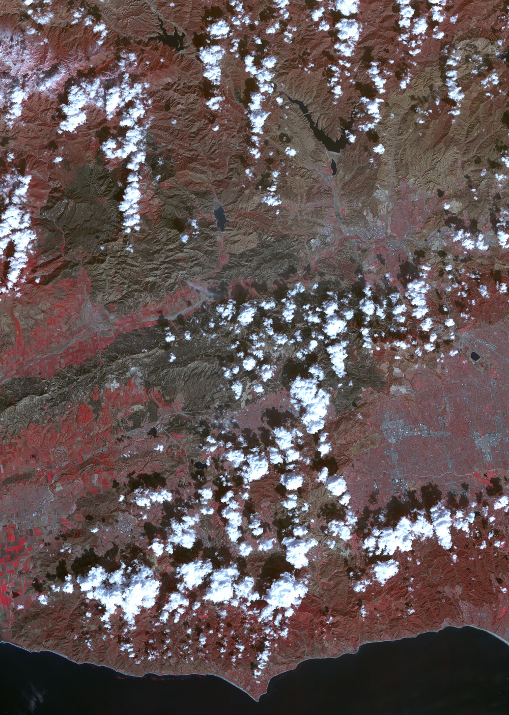 Burn Scar from Southern California Fires: Image of the Day