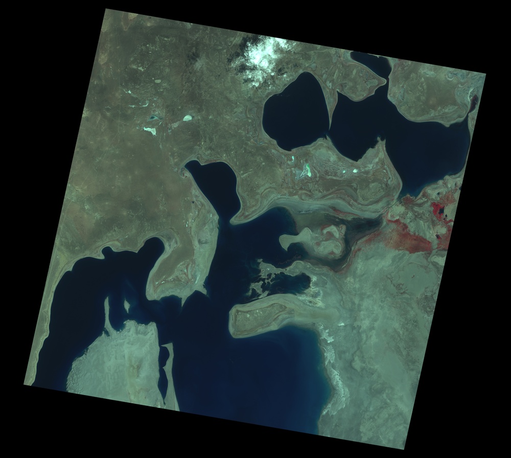 The Shrinking Aral Sea : Image of the Day