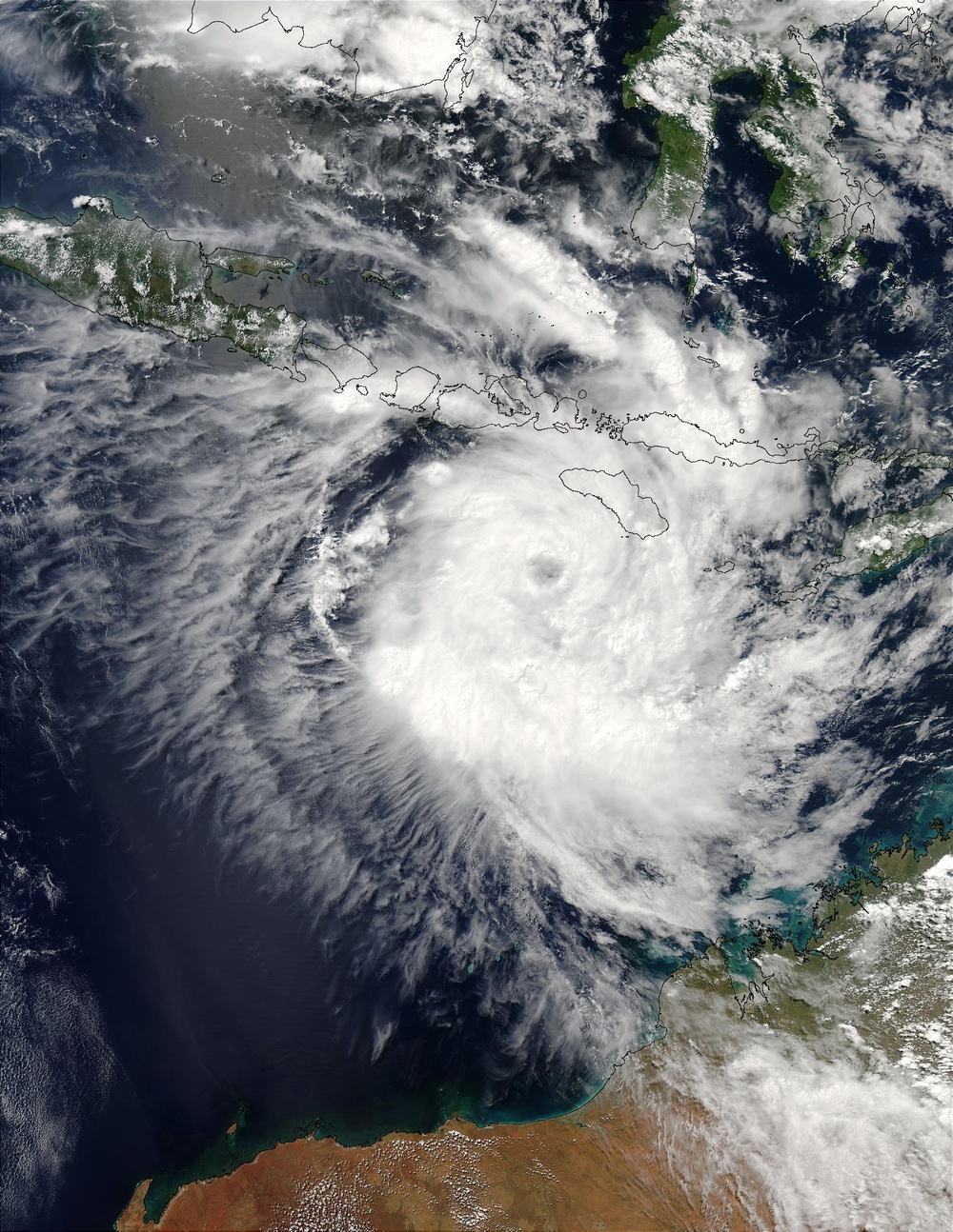 Tropical Cyclone Inigo: Natural Hazards