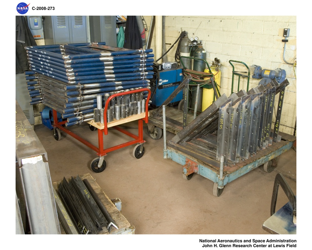 Interior Hardware Fabrication for Ares 1-X Segments