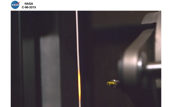 LAZER FURNACE IN BASEMENT OF THE BASIC MATERIALS LABORATORY BML