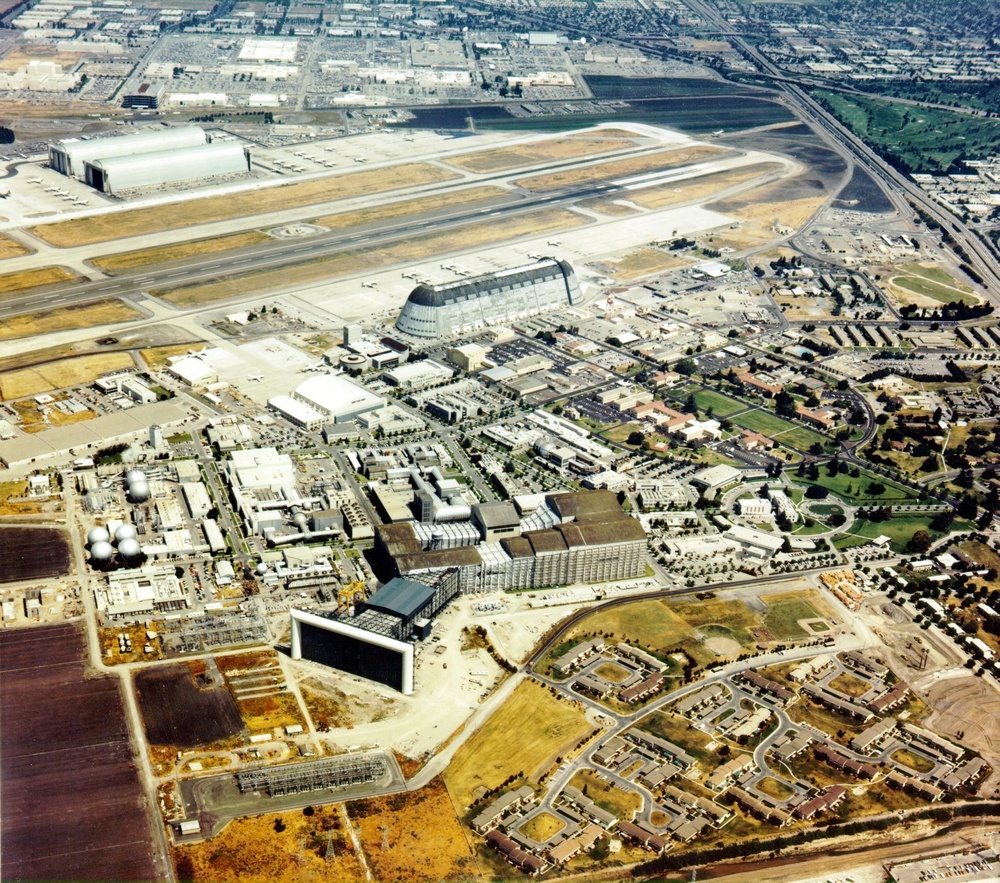 Aerial View of the NASA Ames Research Center