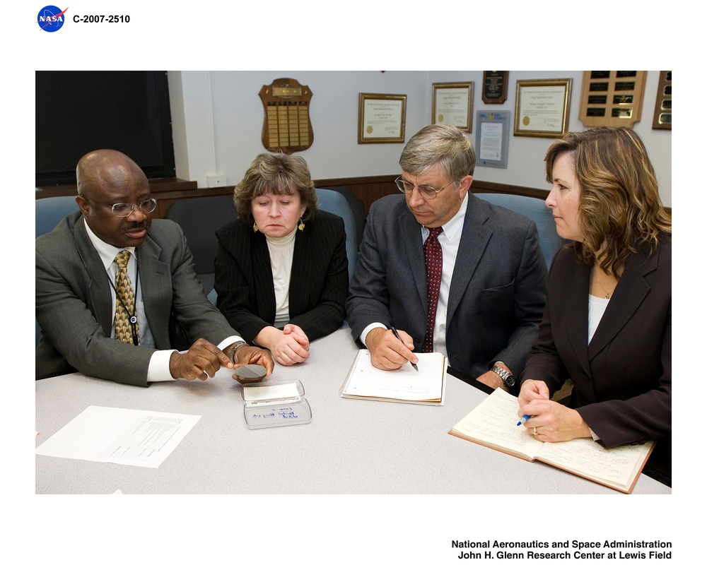 Technology Transfer Patent License Agreement meeting between NASA and Endevco