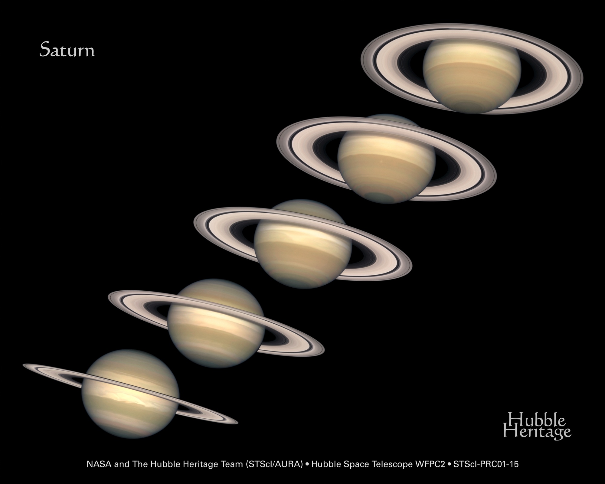 NASA PRESS RELEASE LARGE FORMAT TRANSPARENCY MARS HUBBLE SHOT OF SATURN W/  RINGS » Labex Electrolarynxes