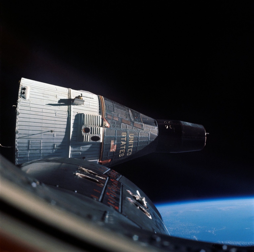Gemini 7 in orbit