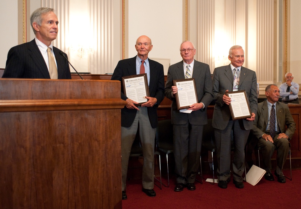 Apollo 11 and John Glenn Astronauts Congressional Gold Medal