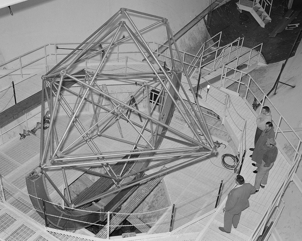 GIMBALING CAGES BEFORE MODIFICATION OF INNER CAGE NO. 1 FOR PROJECT MERCURY