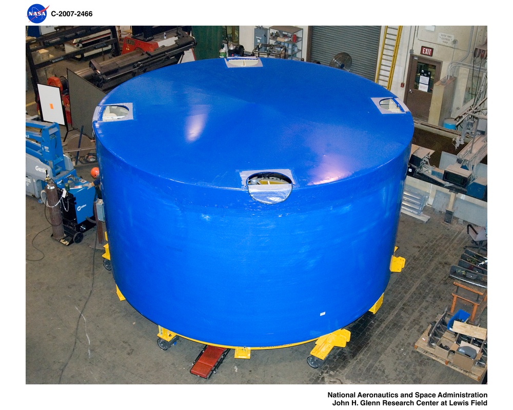 Shrink Wrap of the Ares I-X SSAS_2