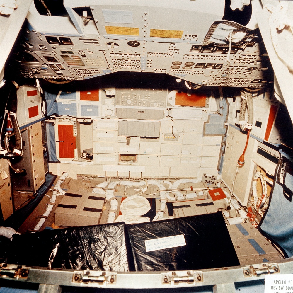 APOLLO DISASTER - FIRE CHARRED INTERIOR VIEWS