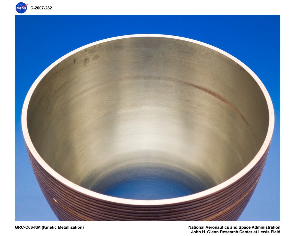 Machined Copper CGR-84 Thruster #GRC-C06-KM (Kinetic Metallization)
