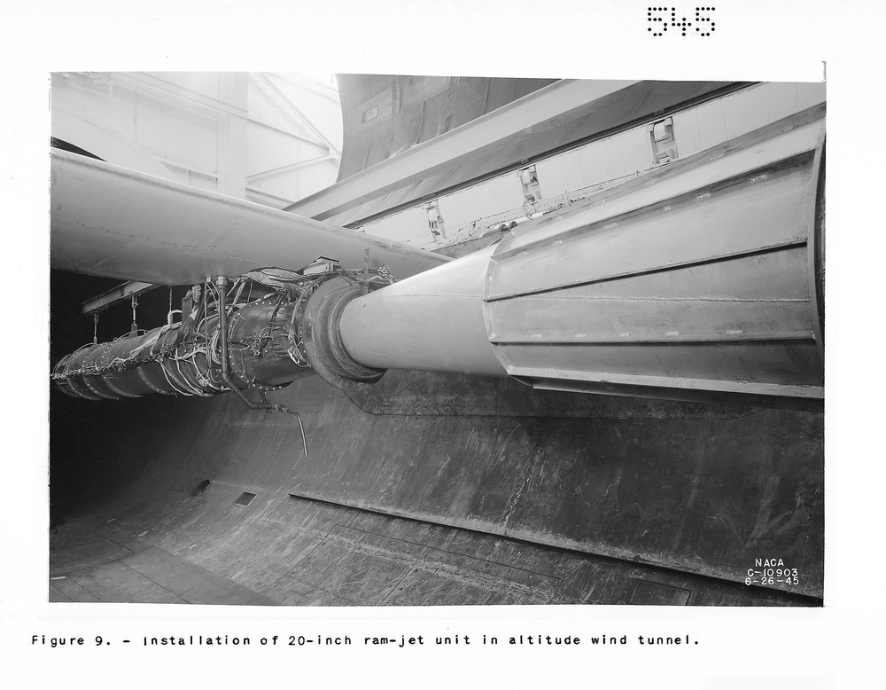 RAM JET IN TUNNEL ALSO FLAME HOLDER