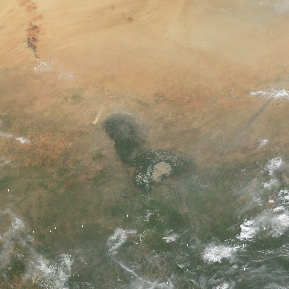 Shrinking Lake Chad: Natural Hazards