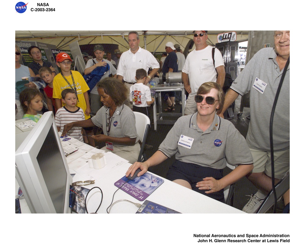 Dayton Airshow-Inventing Flight, Dayton, Ohio, July 20, 2003