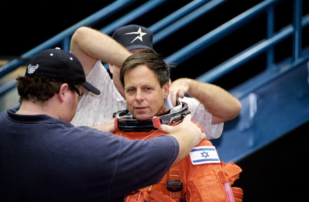 STS-107 Crew Training