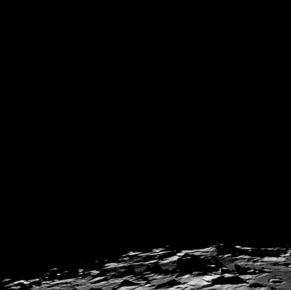 Apollo 11 Mission image - Nearside terminator