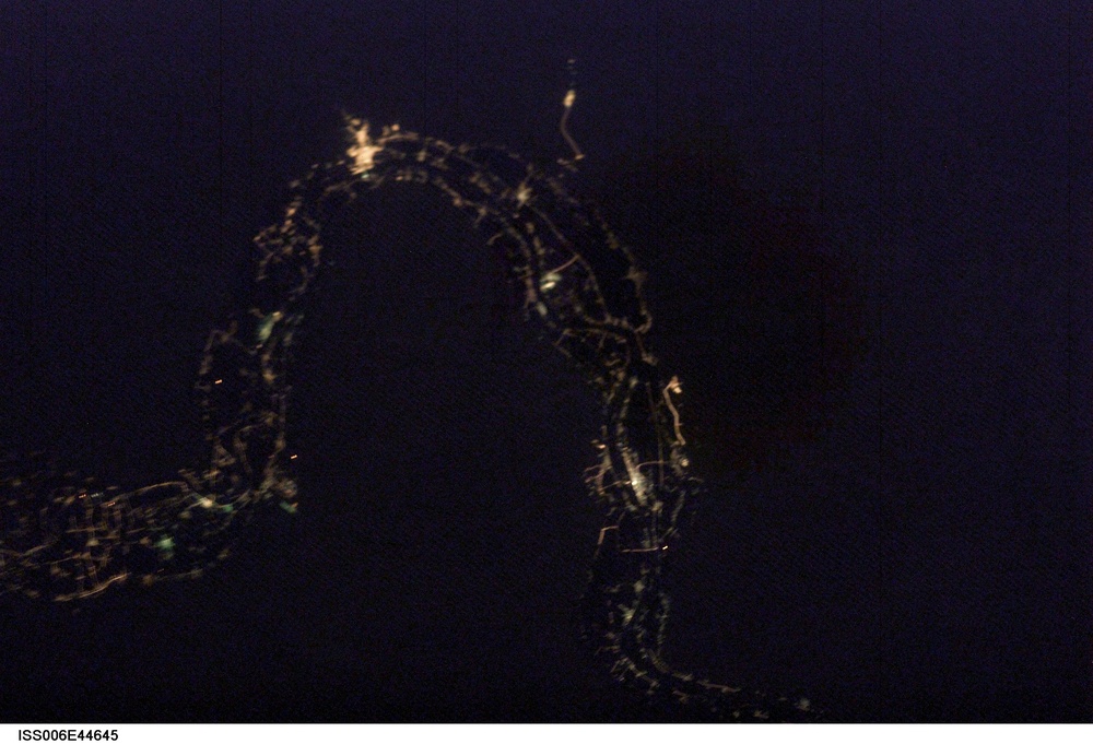 Lights along the Nile: Image of the Day