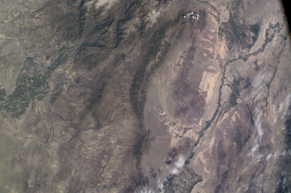 Earth observation image taken during the Expedition Three mission