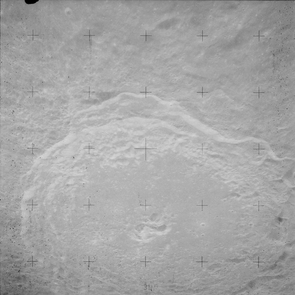 Apollo 15 Mission image - View of Langrenus Crater