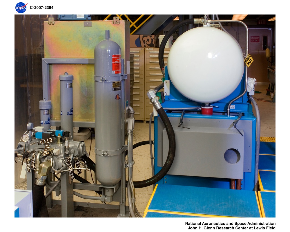 Ares 1 Upper Stage Steering Mechanism Test on the Thrust Vector Control Test Rig