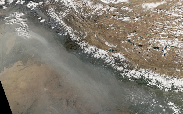 Haze along the Himalayan Front Range: Natural Hazards