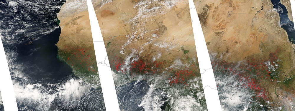Fire Season in Northern Africa: Natural Hazards