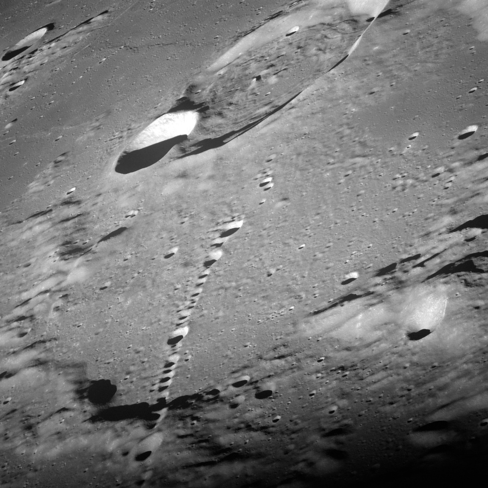 Apollo 12 Mission image  - View of Davy Rille
