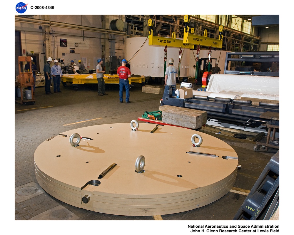 Ares 1-X segment ballast fit check