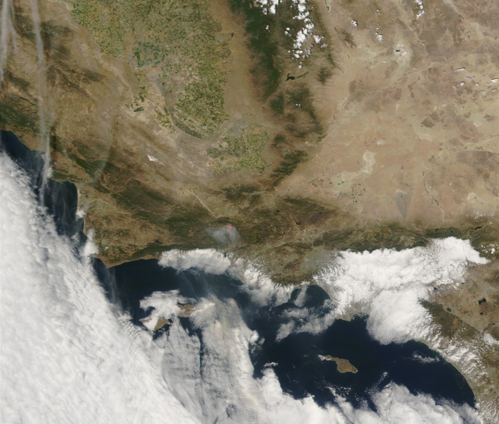 Wolf Fire, Los Padres National Forest: Image of the Day