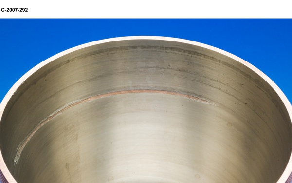 Machined Copper CGR-84 Thruster #GRC-C07-VPS (Vacuum Plasma Spray)