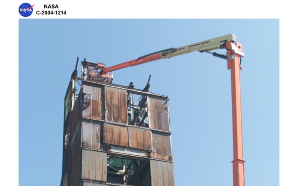 Demolition of E-Site Test Building