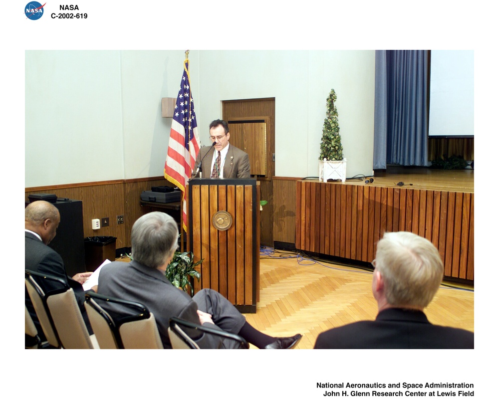 ADVANCED COMMUNICATIONS TECHNOLOGY SATELLITE ACTS FLAG RETIREMENT CEREMONY