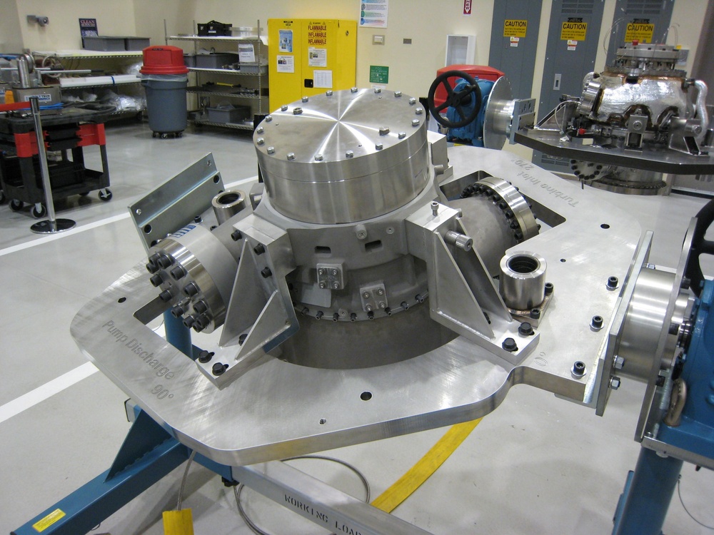 Turbomachinery Assemblies, First Development J-2X Engine