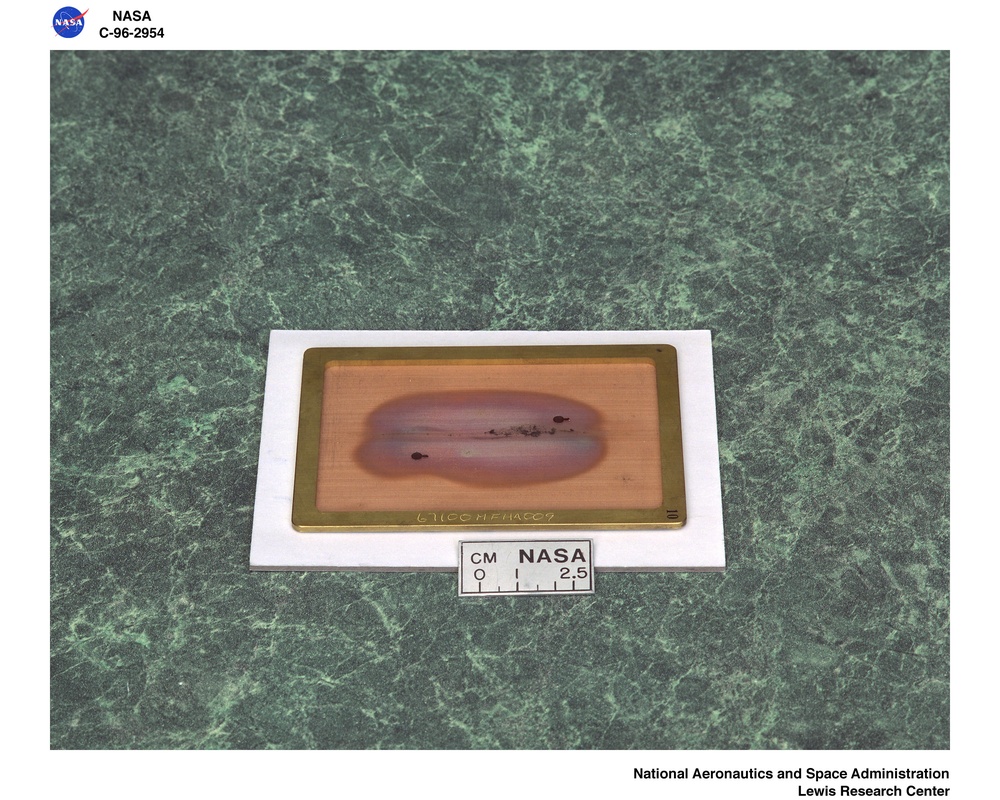 FORCED FLOW FLAME SPREADING TEST SAMPLES FROM SHUTTLE FLIGHT STS-75 USMP 3 POST MISSION