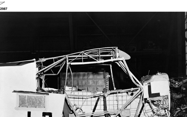 FULL SCALE CRASH TO SHOW SURVIVABILITY OF LIGHT AIRCRAFT IN AIRPLANE CRASHES - L2-63